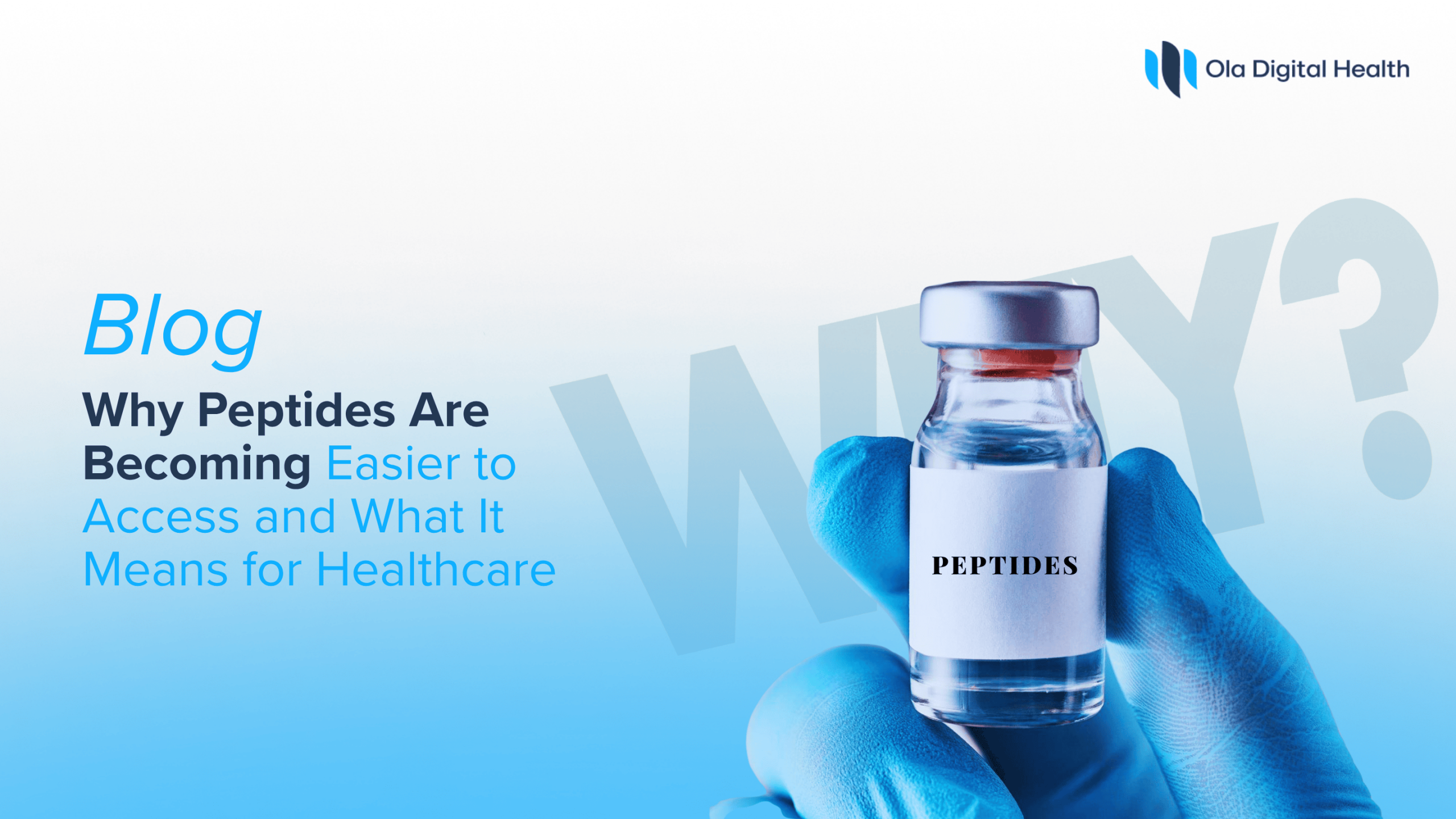 Why Peptides Are Suddenly Everywhere And What That Means for Healthcare