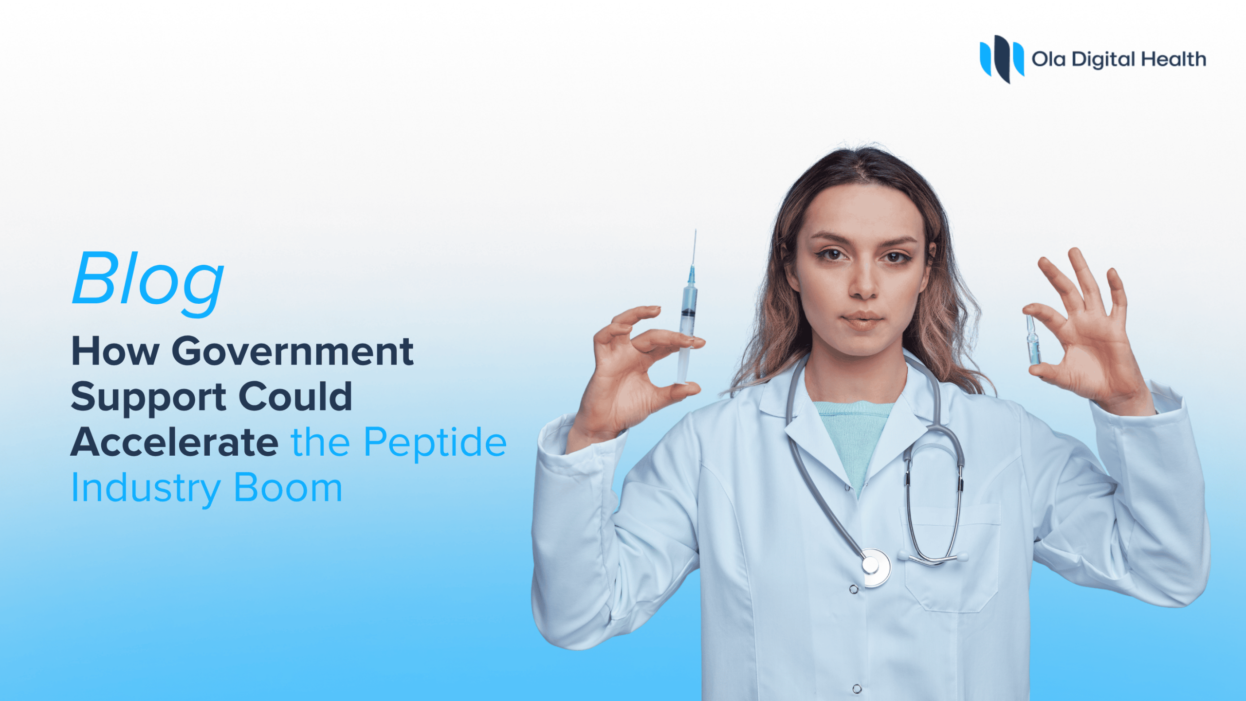 How Government Support Could Shape the Future of the Peptide Industry